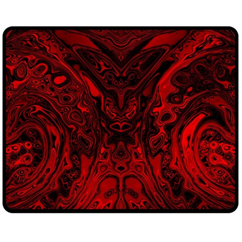 Black Magic Gothic Swirl Fleece Blanket (Medium)  from ArtsNow.com 60 x50  Blanket Front