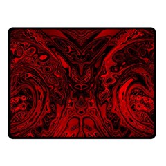 Black Magic Gothic Swirl Double Sided Fleece Blanket (Small)  from ArtsNow.com 45 x34  Blanket Back