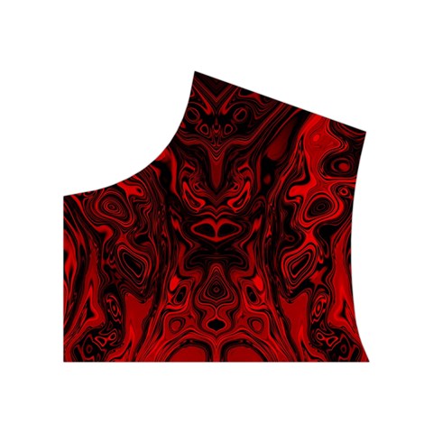 Black Magic Gothic Swirl Women s Button Up Vest from ArtsNow.com Top Left