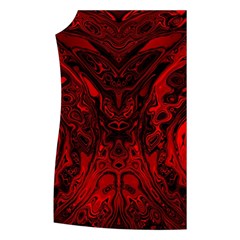 Black Magic Gothic Swirl Women s Button Up Vest from ArtsNow.com Front Right