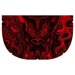 Black Magic Gothic Swirl Makeup Case (Medium) from ArtsNow.com Side Right