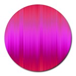 Fuchsia Ombre Color  Round Mousepads