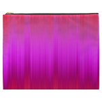 Fuchsia Ombre Color  Cosmetic Bag (XXXL)