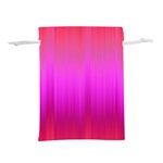 Fuchsia Ombre Color  Lightweight Drawstring Pouch (S)