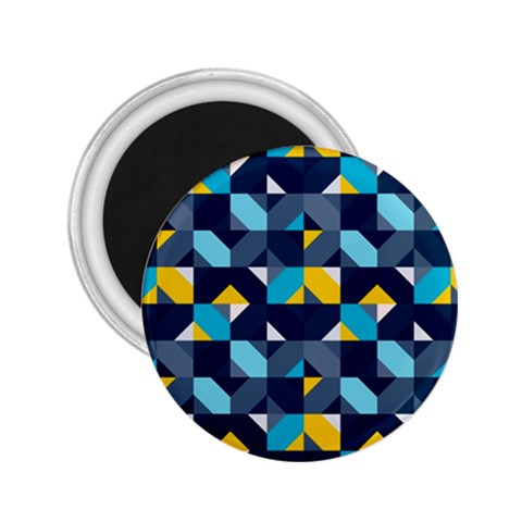 Geometric Hypnotic Shapes 2.25  Magnets from ArtsNow.com Front