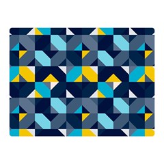 Geometric Hypnotic Shapes Double Sided Flano Blanket (Mini)  from ArtsNow.com 35 x27  Blanket Front