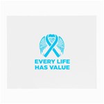 Child Abuse Prevention Support  Small Glasses Cloth