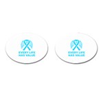 Child Abuse Prevention Support  Cufflinks (Oval)