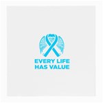 Child Abuse Prevention Support  Medium Glasses Cloth