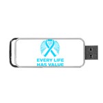 Child Abuse Prevention Support  Portable USB Flash (One Side)