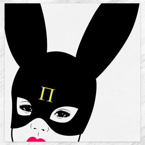 Bunny Girl Mask Canvas 20  x 20  from ArtsNow.com 19 x19.27  Canvas - 1