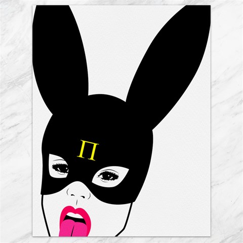 Bunny Girl Mask Canvas 18  x 24  from ArtsNow.com 17.8 x23.08  Canvas - 1