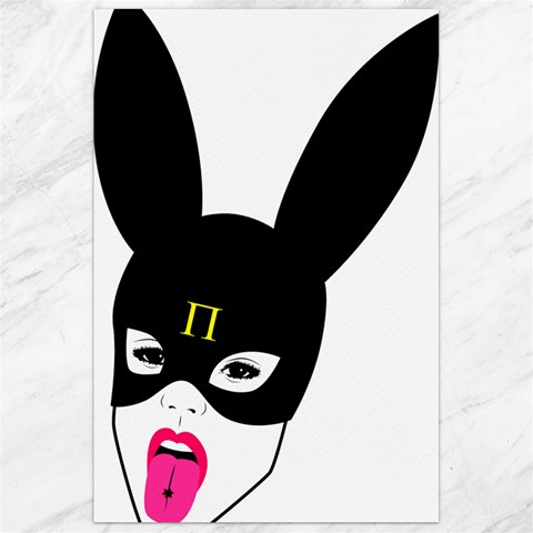 Bunny Girl Mask Canvas 24  x 36  from ArtsNow.com 23.35 x34.74  Canvas - 1