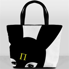 Bunny Girl Mask Bucket Bag from ArtsNow.com Back
