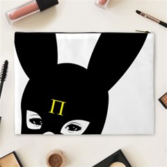 Bunny Girl Mask Cosmetic Bag (XL) from ArtsNow.com Back