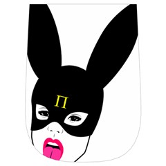 Bunny Girl Mask Wristlet Pouch Bag (Small) from ArtsNow.com Left Side