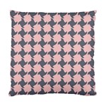 Retro Pink And Grey Pattern Standard Cushion Case (Two Sides)