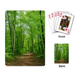 In the forest the fullness of spring, green, Playing Cards Single Design (Rectangle)