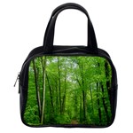 In the forest the fullness of spring, green, Classic Handbag (One Side)