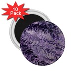 Flowers Branches Purple 2.25  Magnets (10 pack) 