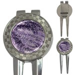 Flowers Branches Purple 3-in-1 Golf Divots