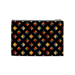 Geometric Diamond Tile Cosmetic Bag (Medium) from ArtsNow.com Back