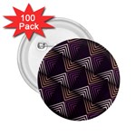 Zigzag Motif Design 2.25  Buttons (100 pack) 