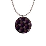 Zigzag Motif Design 1  Button Necklace