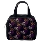 Zigzag Motif Design Classic Handbag (One Side)