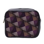 Zigzag Motif Design Mini Toiletries Bag (Two Sides)