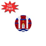 Lesser Coat of Arms of Copenhagen 1  Mini Buttons (100 pack) 