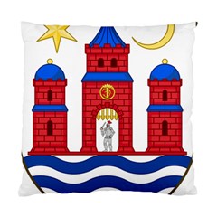 Lesser Coat of Arms of Copenhagen Standard Cushion Case (Two Sides) from ArtsNow.com Front