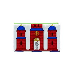 Lesser Coat of Arms of Copenhagen Cosmetic Bag (XS) from ArtsNow.com Back
