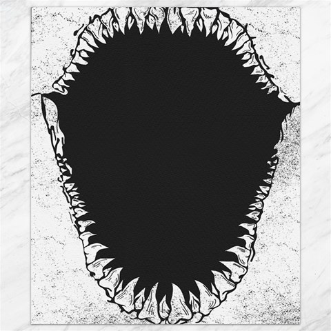 Shark Jaws Canvas 8  x 10  from ArtsNow.com 8.15 x9.66  Canvas - 1
