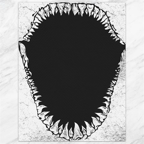 Shark Jaws Canvas 12  x 16  from ArtsNow.com 11.86 x15.41  Canvas - 1