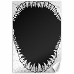 Shark Jaws Canvas 20  x 30 