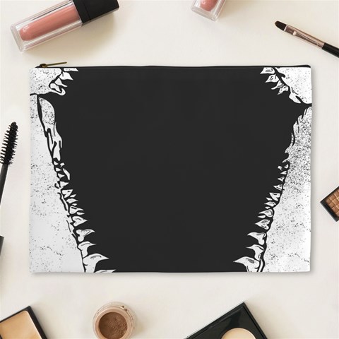 Shark Jaws Cosmetic Bag (XL) from ArtsNow.com Front