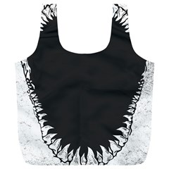 Shark Jaws Full Print Recycle Bag (XL) from ArtsNow.com Back