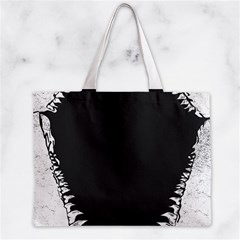 Shark Jaws Zipper Mini Tote Bag from ArtsNow.com Back