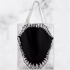 Shark Jaws Zipper Classic Tote Bag from ArtsNow.com Front