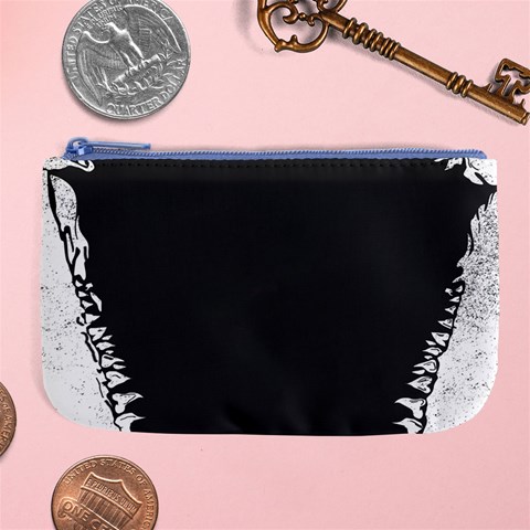 Shark Jaws Large Coin Purse from ArtsNow.com Front