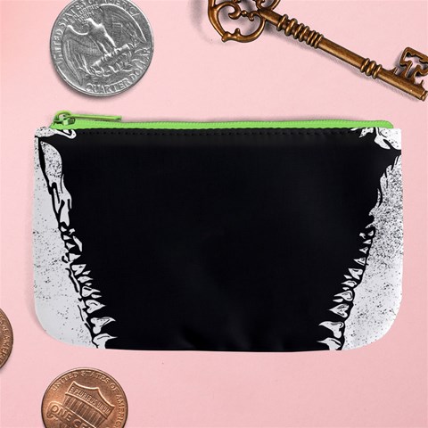 Shark Jaws Large Coin Purse from ArtsNow.com Front