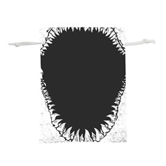 Shark Jaws Lightweight Drawstring Pouch (L) from ArtsNow.com Front