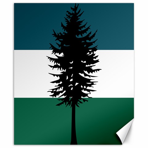 Flag of Cascadia  Canvas 20  x 24  from ArtsNow.com 19.57 x23.15  Canvas - 1