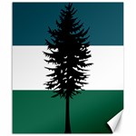 Flag of Cascadia  Canvas 20  x 24 