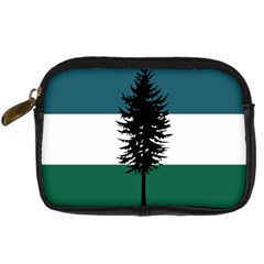 Flag of Cascadia  Digital Camera Leather Case from ArtsNow.com Front