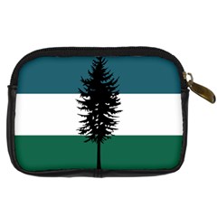 Flag of Cascadia  Digital Camera Leather Case from ArtsNow.com Back