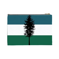 Flag of Cascadia  Cosmetic Bag (Large) from ArtsNow.com Back
