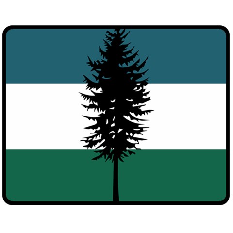 Flag of Cascadia  Fleece Blanket (Medium)  from ArtsNow.com 60 x50  Blanket Front