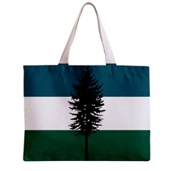 Flag of Cascadia  Zipper Mini Tote Bag from ArtsNow.com Front
